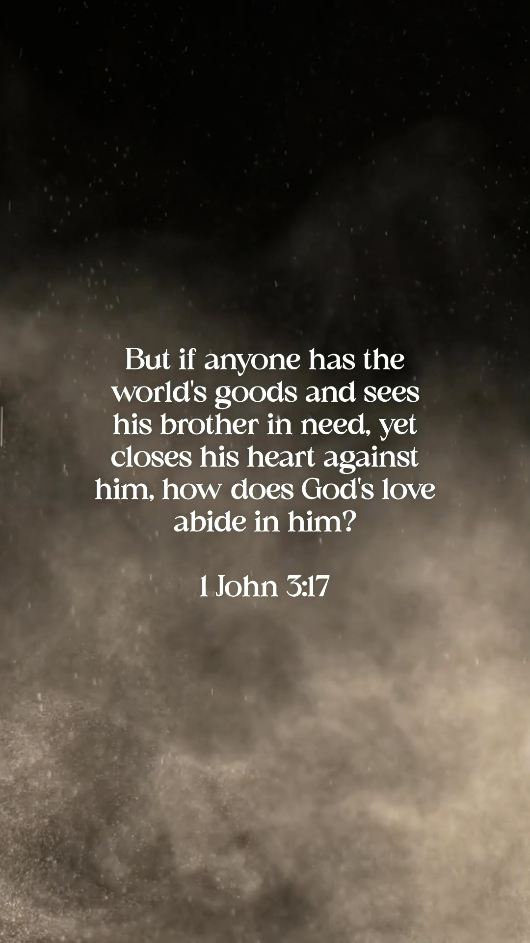 1 John 3:17