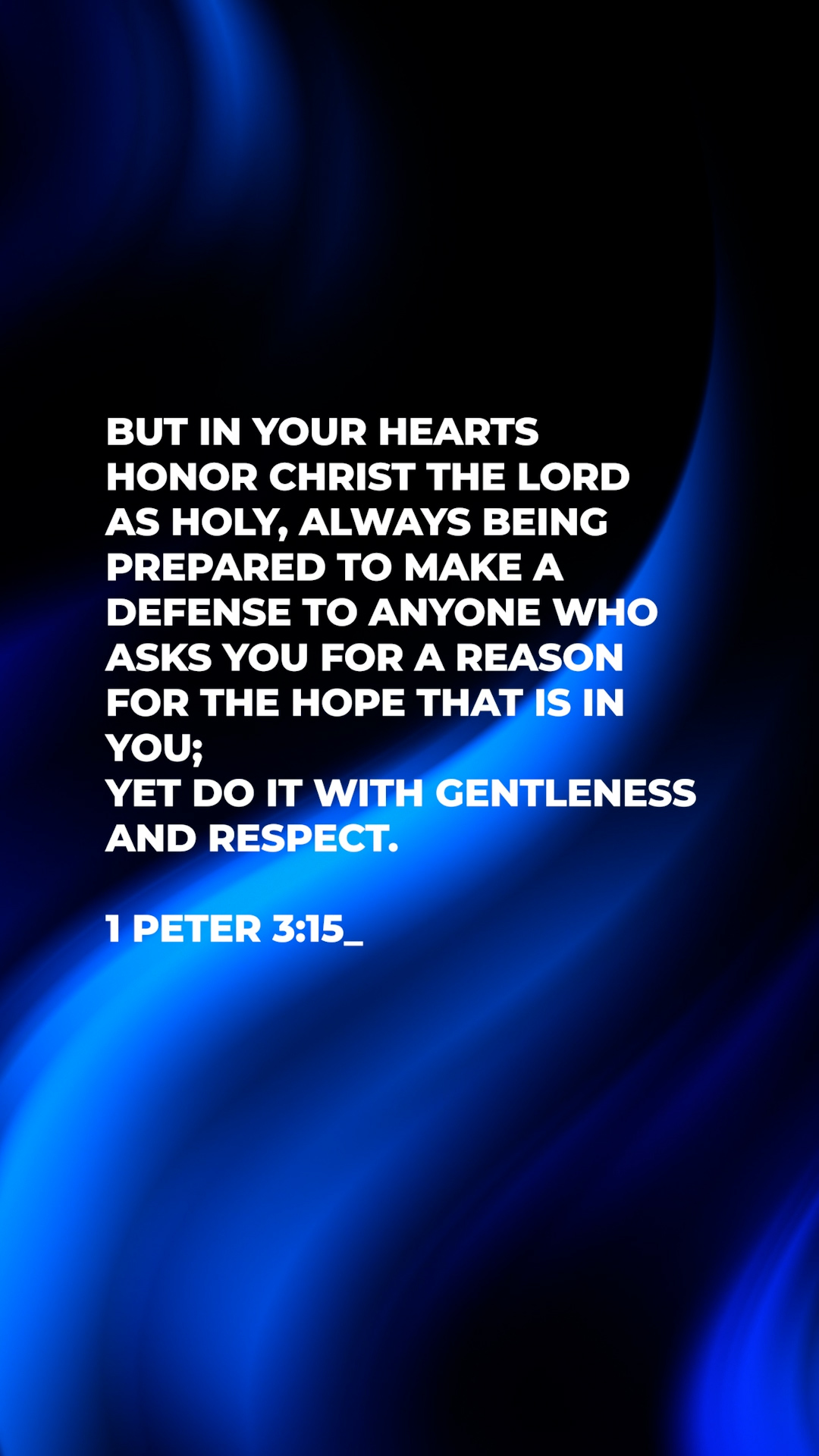 1 Peter 3:15