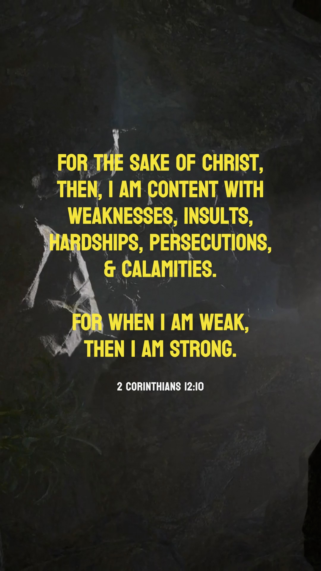 2 Corinthians 12:10