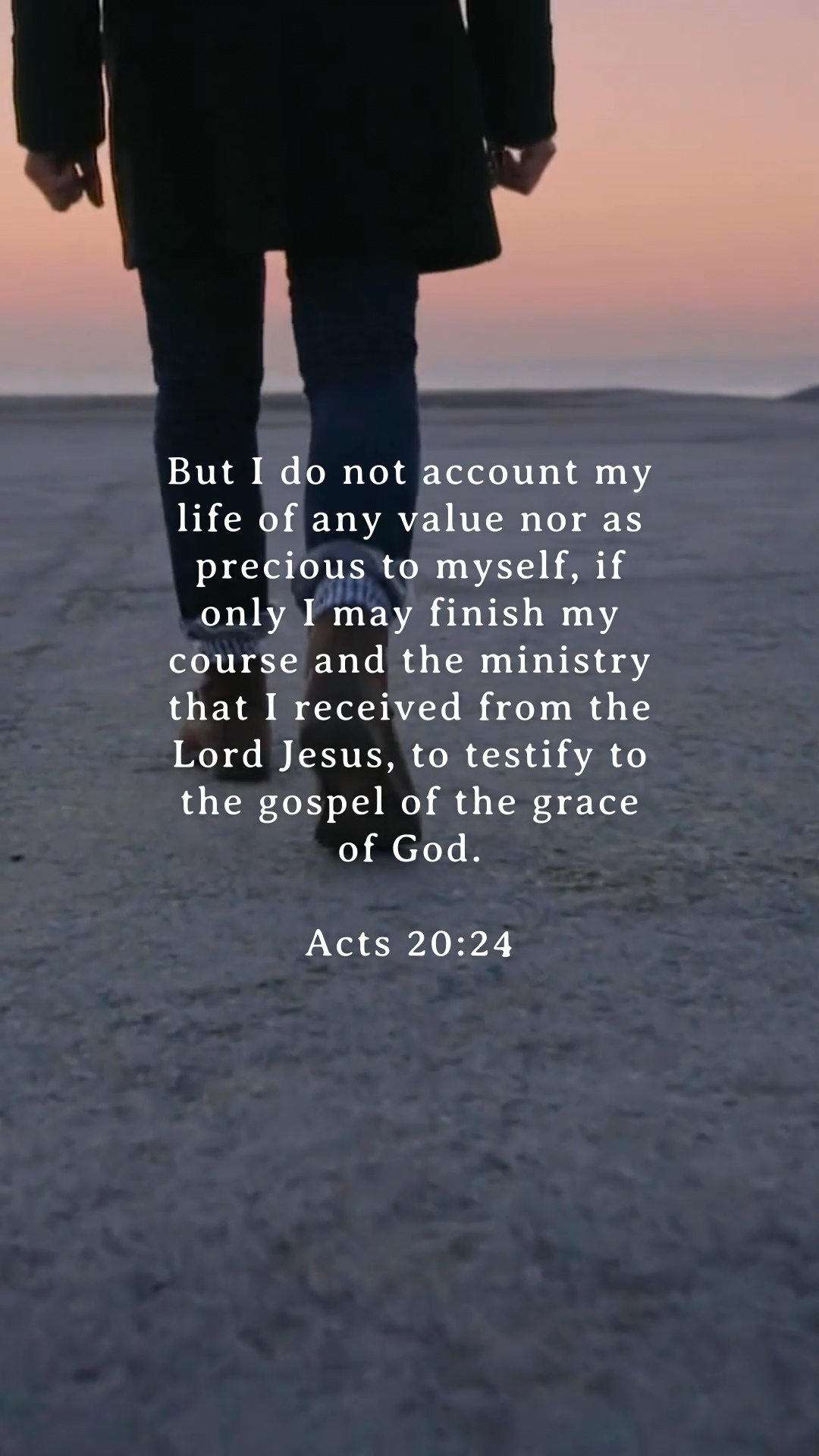 Acts 20:24