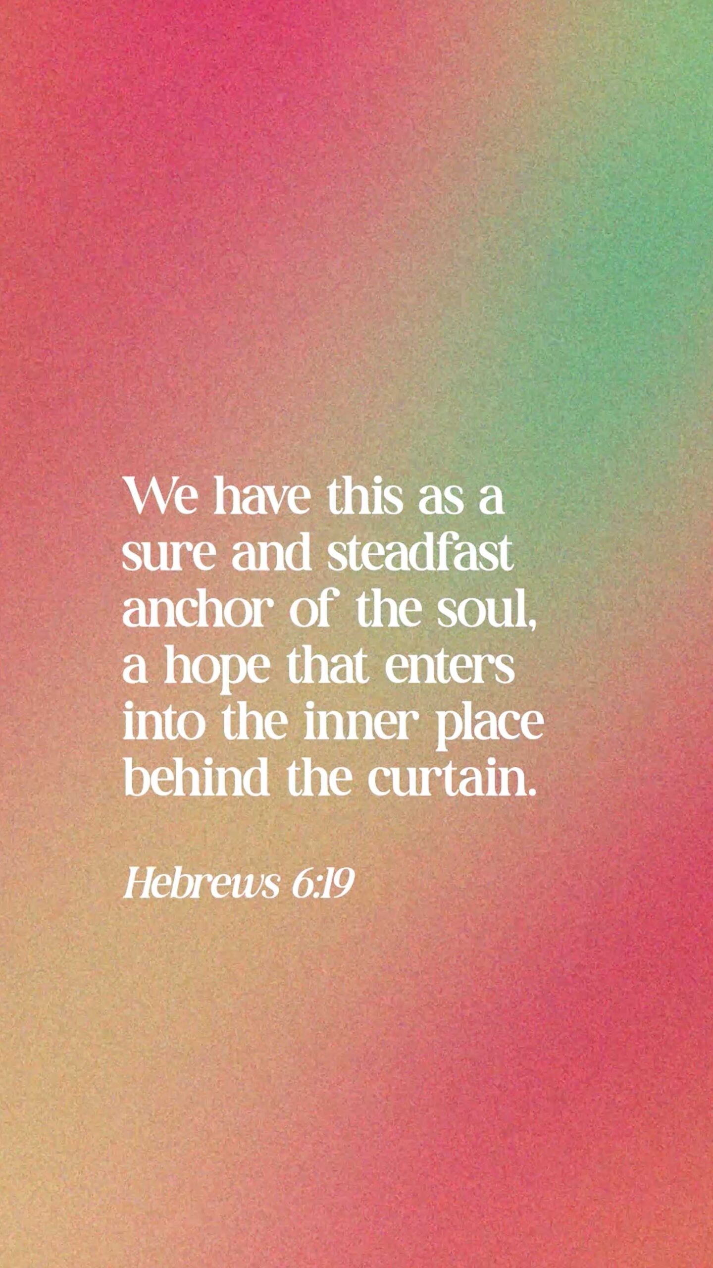 Hebrews 6:19