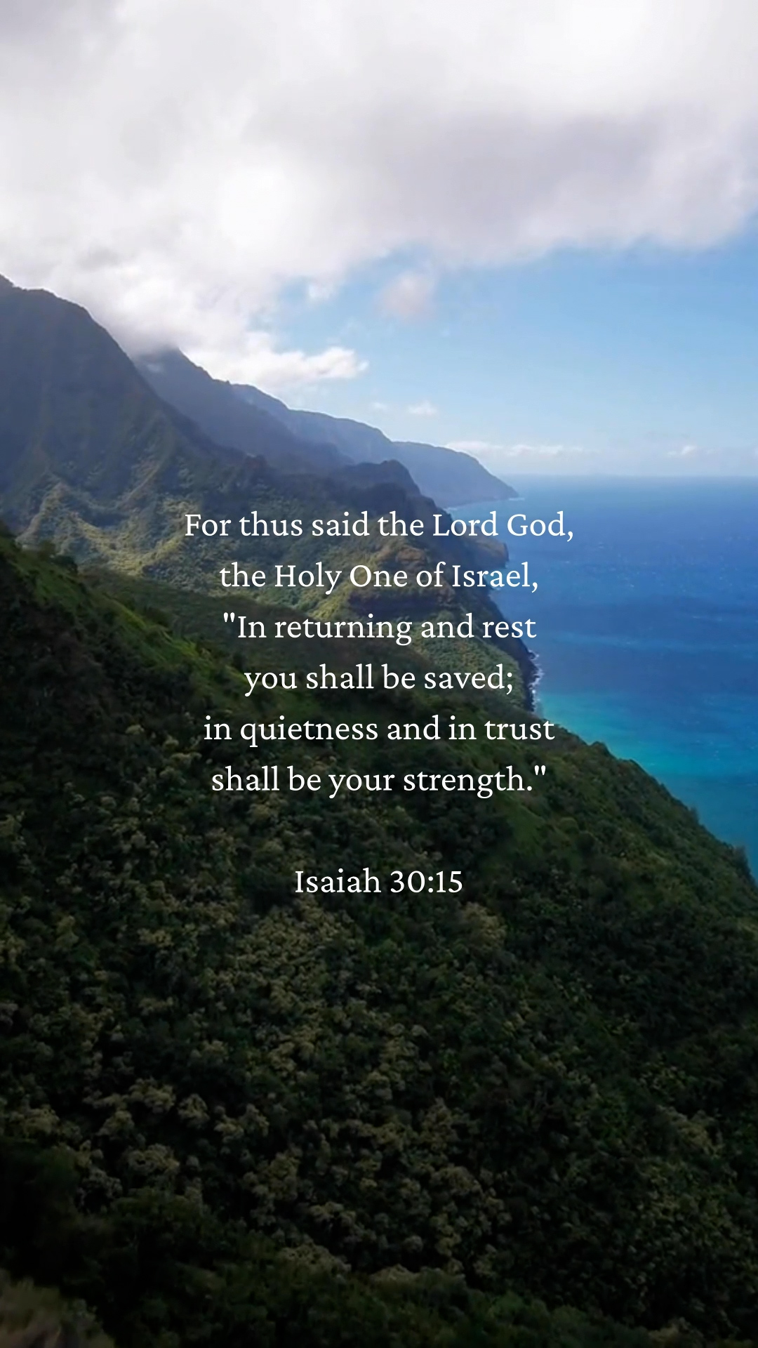 Isaiah 30:15