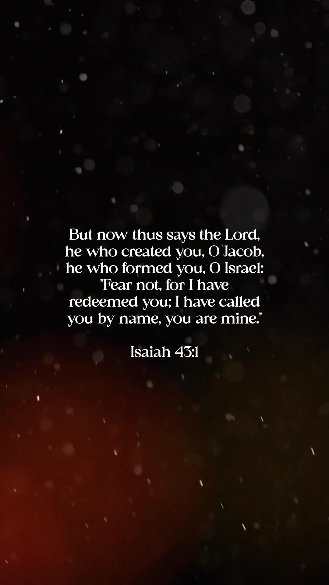 Isaiah 43:1