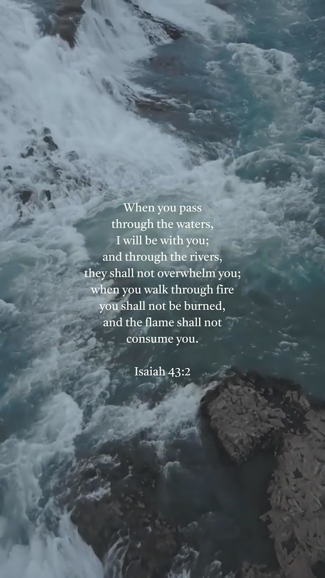 Isaiah 43:2