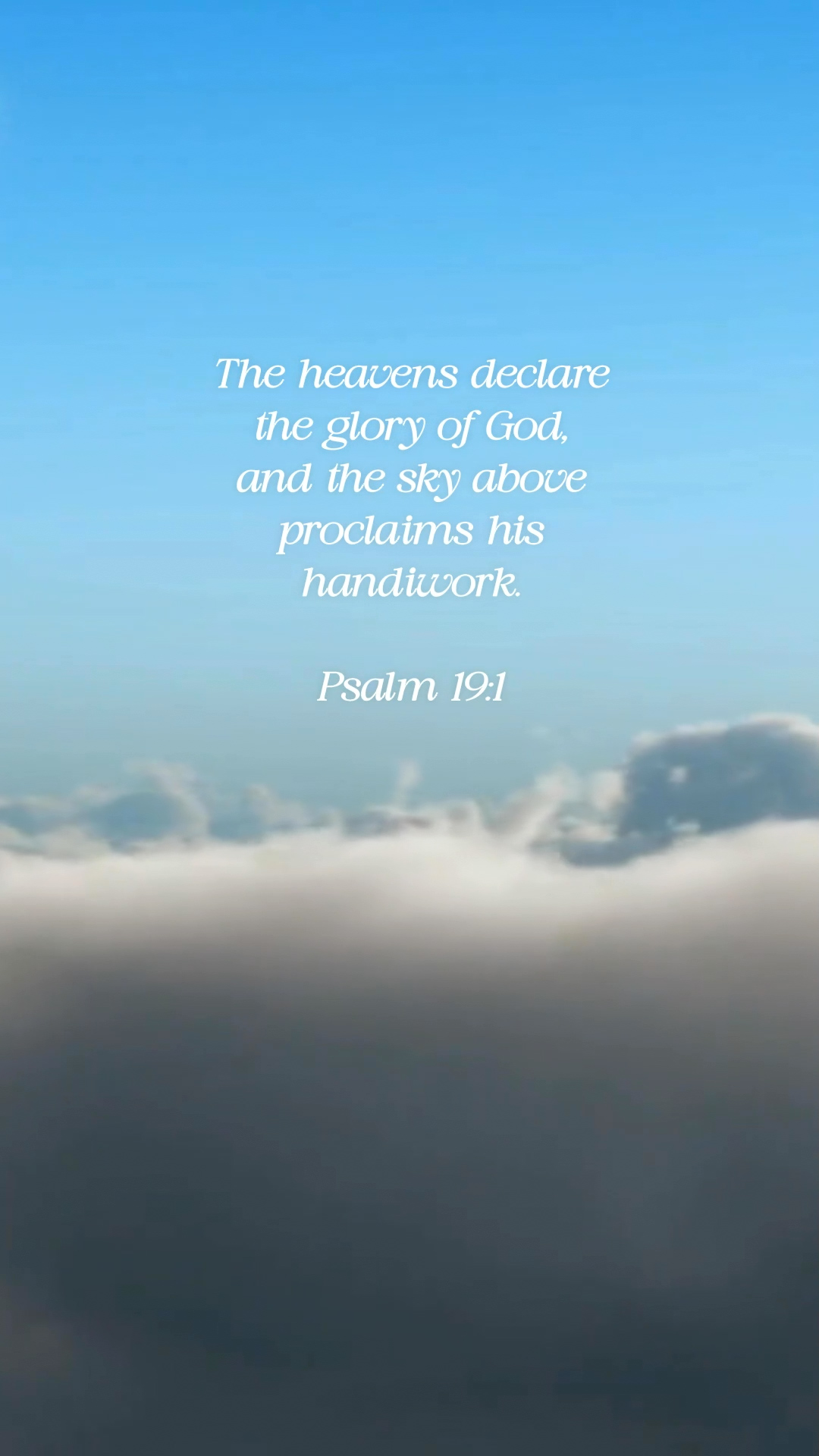 Psalm 19:1