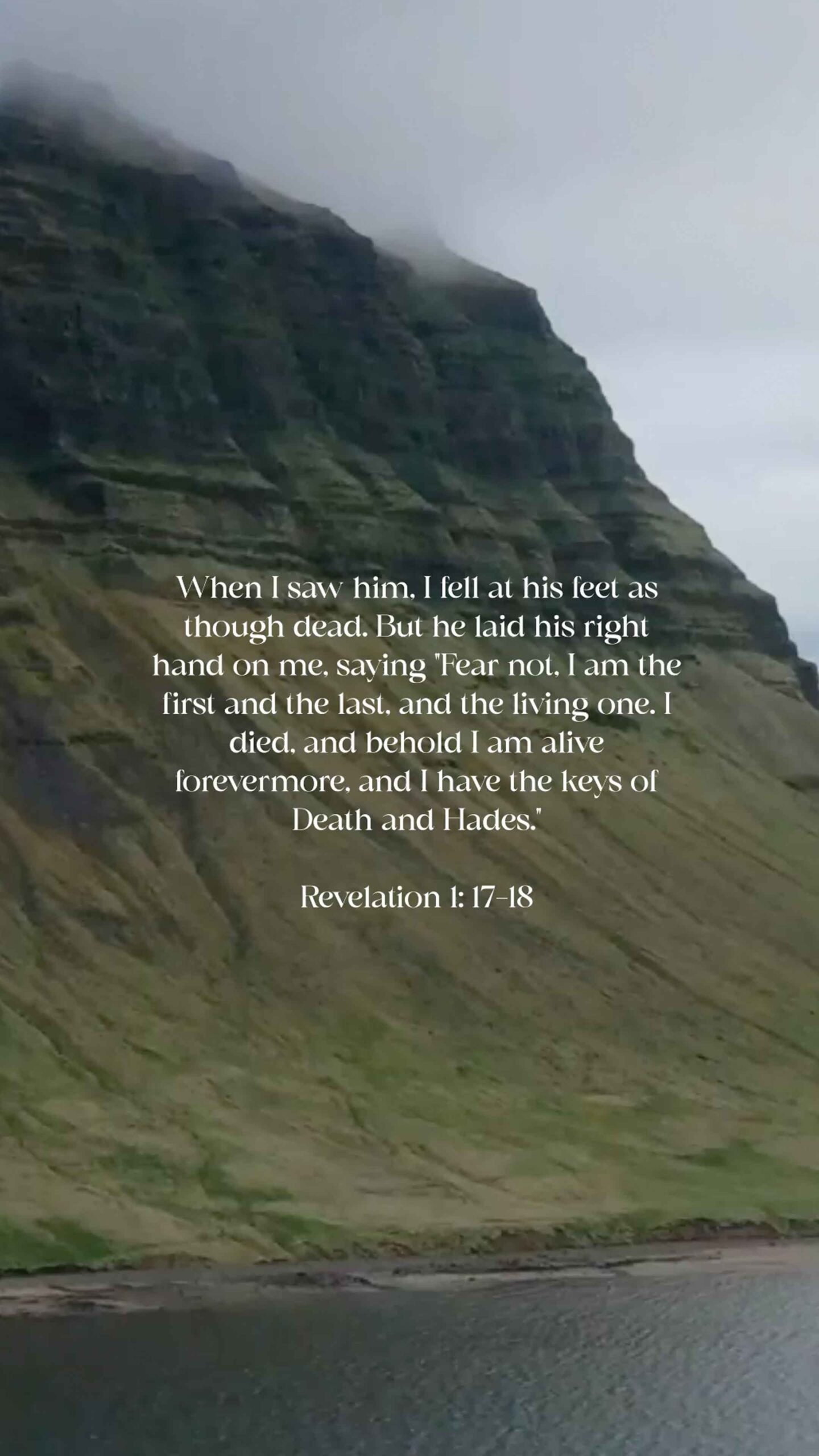 Revelation 1:17-18