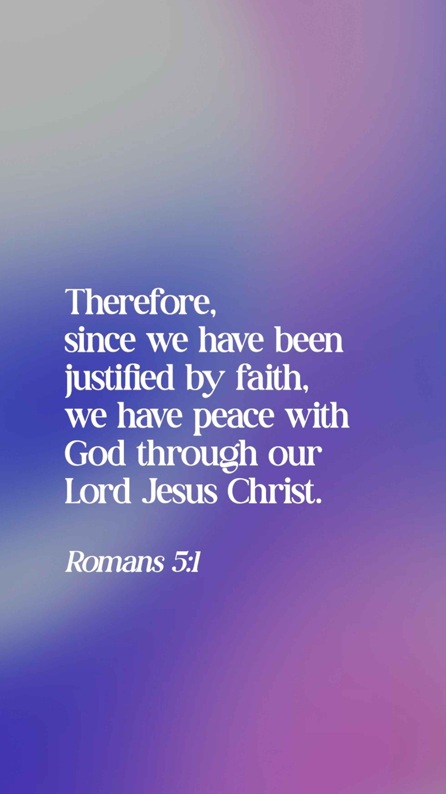 Romans 5:1